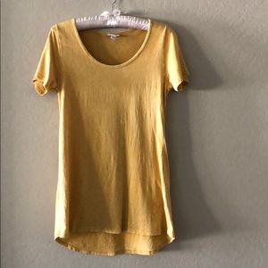 Yellow Acid Wash LLR Classic Tee